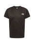 THE NORTH FACE Tricou funcțional 'Reaxion' negru / alb - Pled.ro