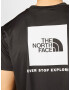 THE NORTH FACE Tricou funcțional 'Reaxion' negru / alb - Pled.ro