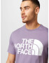 THE NORTH FACE Tricou lila / alb - Pled.ro