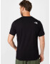 THE NORTH FACE Tricou negru / alb - Pled.ro