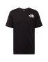 THE NORTH FACE Tricou negru / alb - Pled.ro