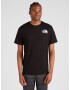 THE NORTH FACE Tricou negru / alb - Pled.ro