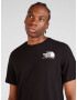 THE NORTH FACE Tricou negru / alb - Pled.ro