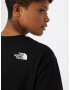 THE NORTH FACE Tricou negru / alb - Pled.ro