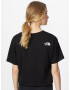 THE NORTH FACE Tricou funcțional negru / alb - Pled.ro