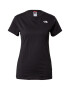 THE NORTH FACE Tricou negru / alb - Pled.ro