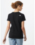 THE NORTH FACE Tricou negru / alb - Pled.ro