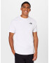 THE NORTH FACE Tricou negru / alb murdar - Pled.ro