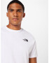 THE NORTH FACE Tricou negru / alb murdar - Pled.ro