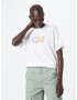 THE NORTH FACE Tricou 'PRIDE' albastru deschis / lila / portocaliu / alb - Pled.ro