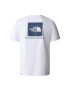 THE NORTH FACE Tricou 'REDBOX' bleumarin / alb - Pled.ro