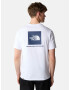 THE NORTH FACE Tricou 'REDBOX' bleumarin / alb - Pled.ro