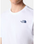 THE NORTH FACE Tricou 'REDBOX' bleumarin / alb - Pled.ro