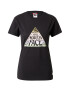 THE NORTH FACE Tricou 'REGRIND' galben pastel / mov pastel / roz / negru - Pled.ro