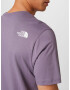 THE NORTH FACE Tricou 'RUST 2' mov pastel / alb - Pled.ro