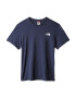 THE NORTH FACE Tricou 'Simple Dome' bleumarin / alb - Pled.ro