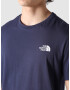 THE NORTH FACE Tricou 'Simple Dome' bleumarin / alb - Pled.ro