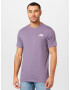 THE NORTH FACE Tricou 'Simple Dome' lila / alb - Pled.ro