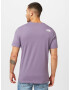 THE NORTH FACE Tricou 'Simple Dome' lila / alb - Pled.ro