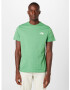 THE NORTH FACE Tricou 'Simple Dome' verde / alb - Pled.ro