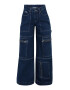 The Ragged Priest Jeans 'SWEEPER' albastru denim - Pled.ro