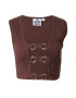 The Ragged Priest Top 'BROWNIE' maro - Pled.ro