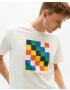 Thinking MU Tricou 'Yes To Colour' albastru / galben / verde / alb - Pled.ro