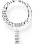 Thomas Sabo Cercei argintiu / transparent - Pled.ro