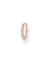 Thomas Sabo Cercei 'Single' auriu - roz / transparent - Pled.ro