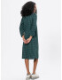 Thought Rochie 'Camden' verde / negru - Pled.ro