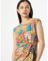 Thought Rochie 'Marlin' kaki / verde petrol / roz pitaya / alb - Pled.ro