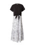 Thought Rochie negru / alb - Pled.ro