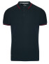 Threadbare Tricou 'THB Polo' mov mură / roșu burgundy / negru - Pled.ro