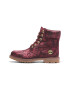 TIMBERLAND Ghete cu șireturi auriu / roșu burgundy / roșu pepene - Pled.ro