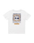 TIMBERLAND Tricou bleumarin / portocaliu / alb - Pled.ro