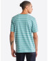 TIMBERLAND Tricou 'CHILL' turcoaz / portocaliu / alb - Pled.ro