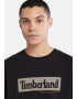 TIMBERLAND Tricou galben / negru / alb - Pled.ro