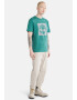 TIMBERLAND Tricou gri deschis / verde jad - Pled.ro