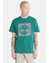 TIMBERLAND Tricou gri deschis / verde jad - Pled.ro