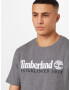 TIMBERLAND Tricou gri grafit / negru / alb - Pled.ro