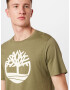 TIMBERLAND Tricou kaki / alb - Pled.ro