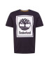 TIMBERLAND Tricou negru / alb - Pled.ro