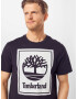 TIMBERLAND Tricou negru / alb - Pled.ro