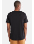 TIMBERLAND Tricou negru / alb - Pled.ro