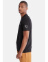 TIMBERLAND Tricou negru / alb - Pled.ro