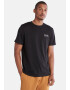 TIMBERLAND Tricou negru / alb - Pled.ro