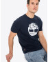 TIMBERLAND Tricou safir / alb - Pled.ro