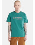 TIMBERLAND Tricou verde smarald / alb - Pled.ro