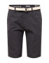 TOM TAILOR DENIM Pantaloni eleganți bleumarin / alb - Pled.ro