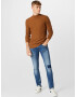 TOM TAILOR DENIM Pulover maro caramel - Pled.ro